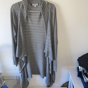 Jennifer Lopez XL long silver sweater